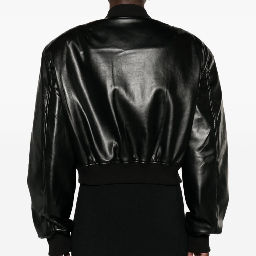 The Frankie Shop Micky cropped bomber jacket NWOT - Picture 5 of 8